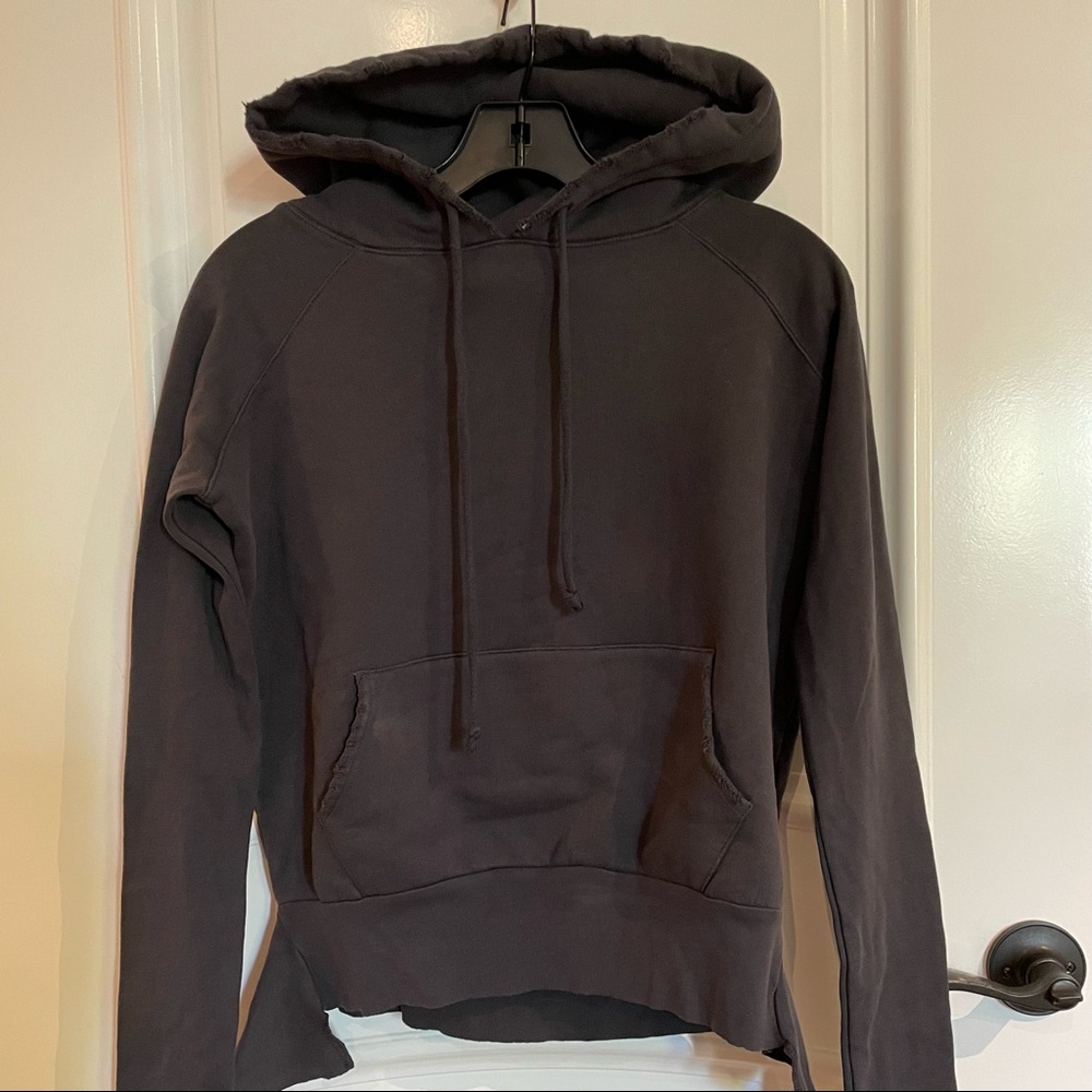 Frank & Eileen Tee Lab Navy Faded Pullover Cotton Hood (Extra Small)